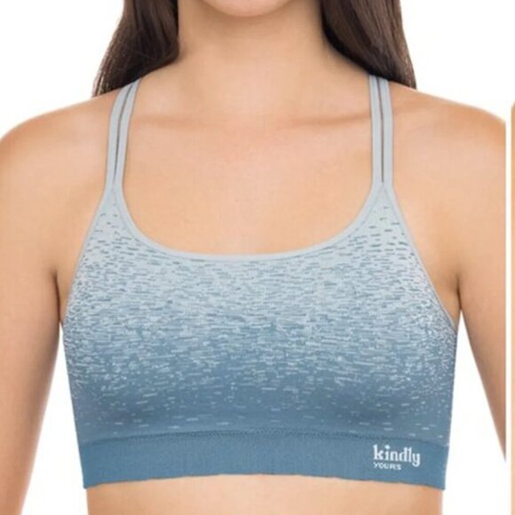 Teal Ombre Bralette - Picture 1 of 6
